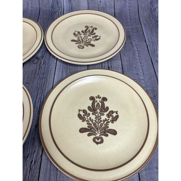 Set of 4 Pfaltzgraff Village Salad Plates Country Farmhouse 7 1/8" - Picture 3 of 7